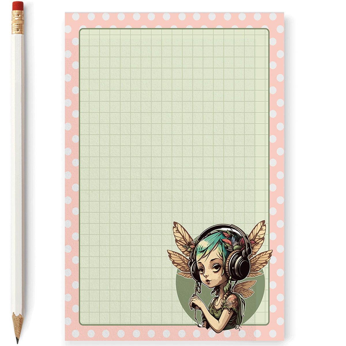 DJ Fairy Notepad