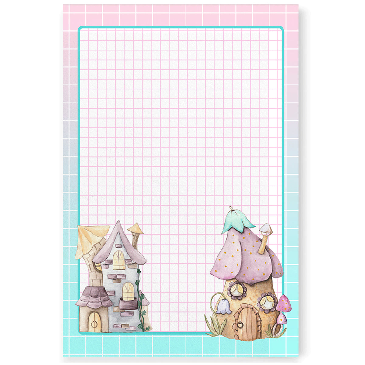 Fairy Houses Notepad