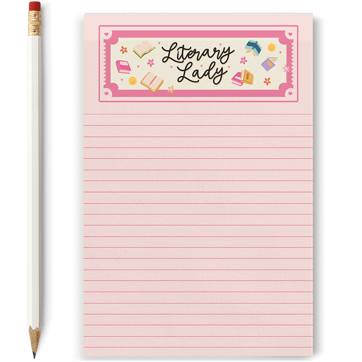 Literary Lady Notepad