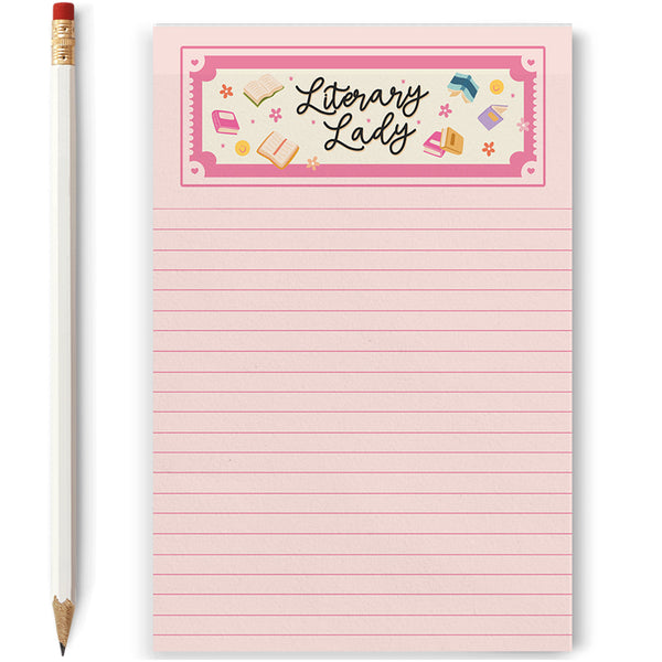 Literary Lady Notepad