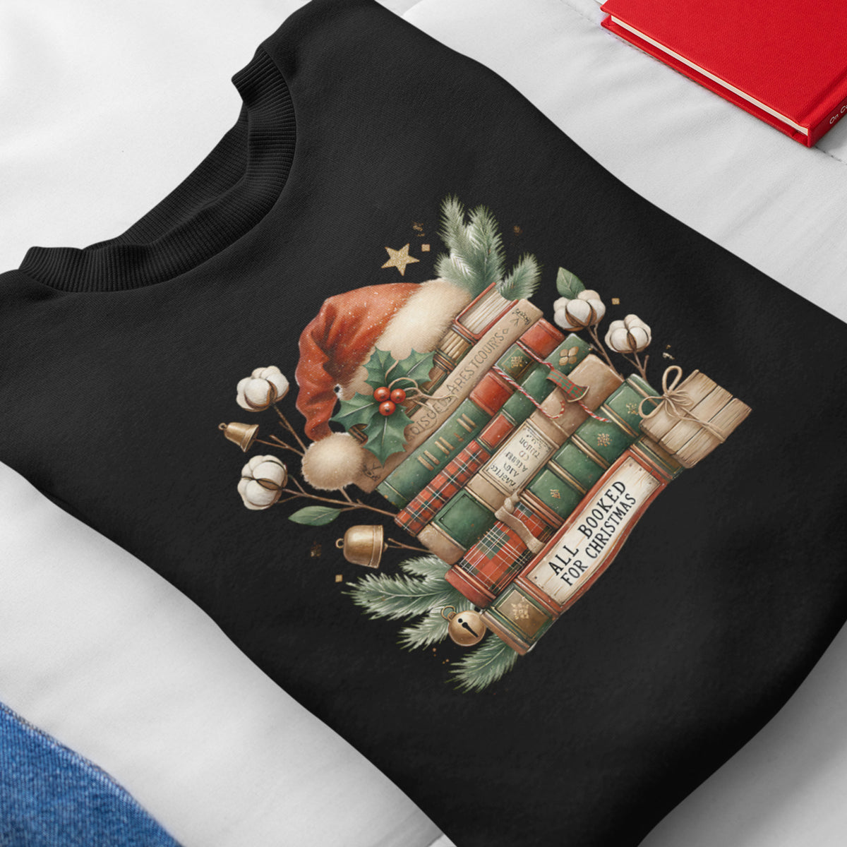All Booked For Christmas Unisex Sweatshirt