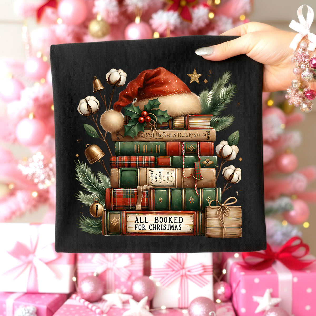 All Booked For Christmas Unisex T-Shirt