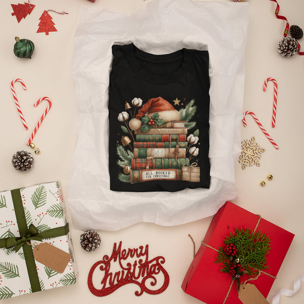 All Booked For Christmas Unisex T-Shirt