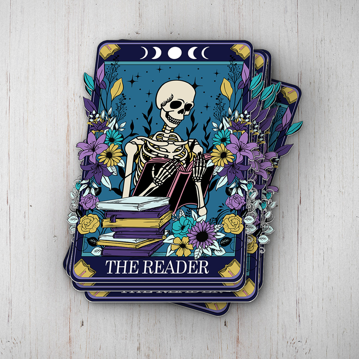 The Reader Vinyl Sticker