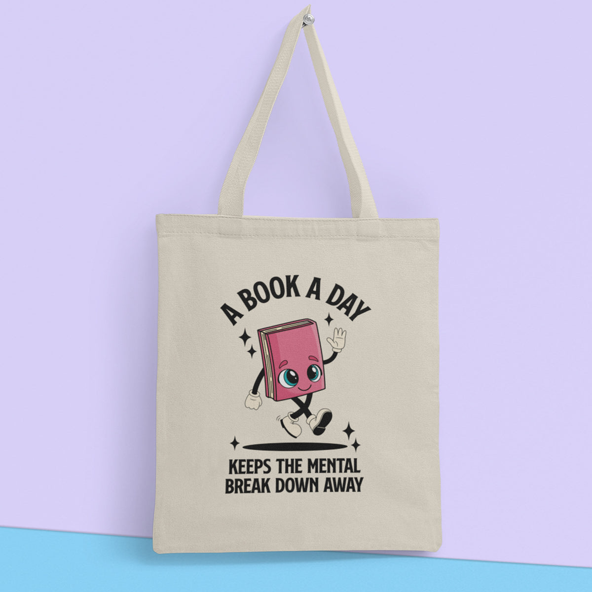 A Book A Day Tote Bag