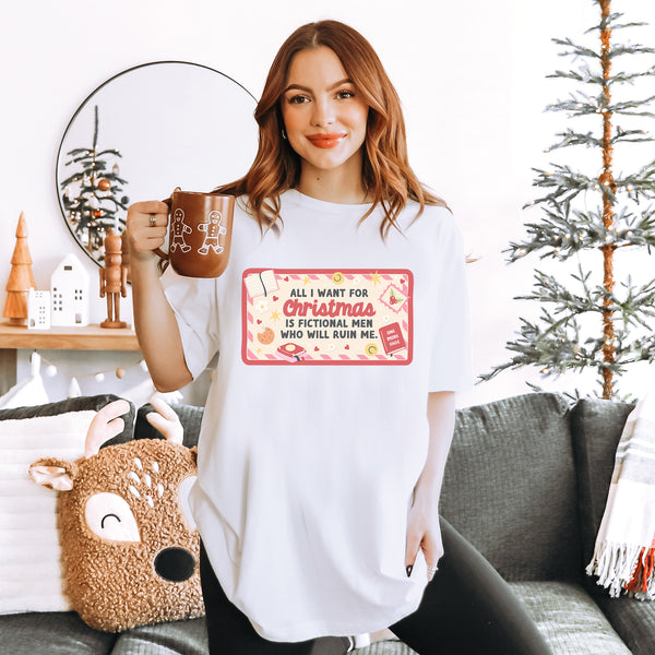 All I Want For Christmas Is Fictional Men Unisex T-Shirt