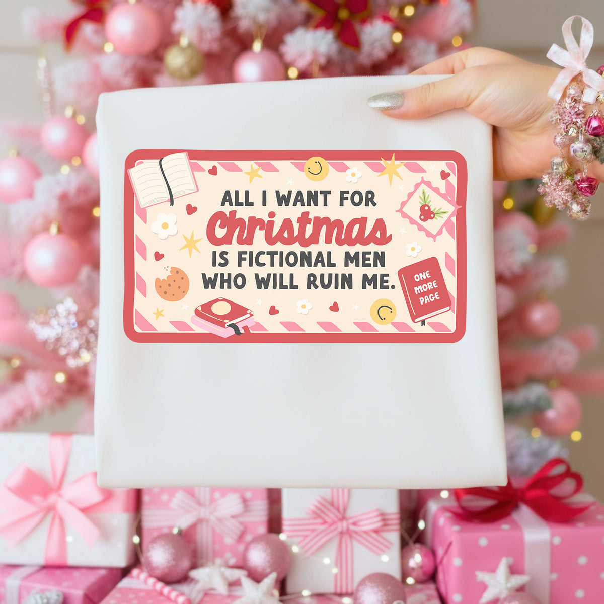 All I Want For Christmas Is Fictional Men Unisex T-Shirt