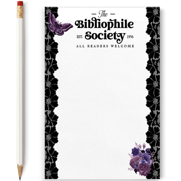 Bibliophile Society Notepad