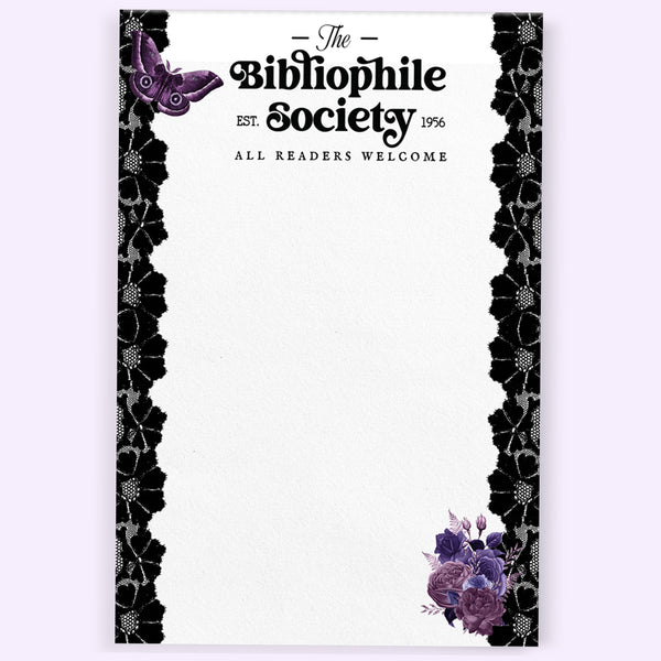 Bibliophile Society Notepad