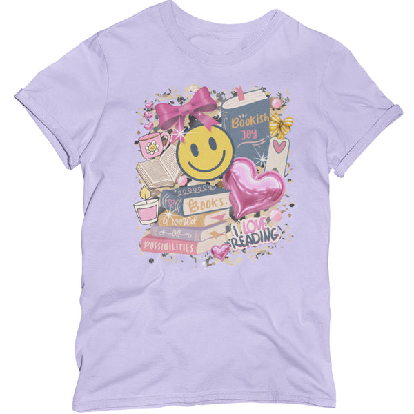 Book Lovers Collage Unisex T-Shirt