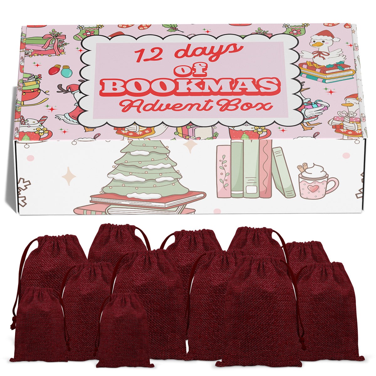 12 Days Of Bookmas Advent Box