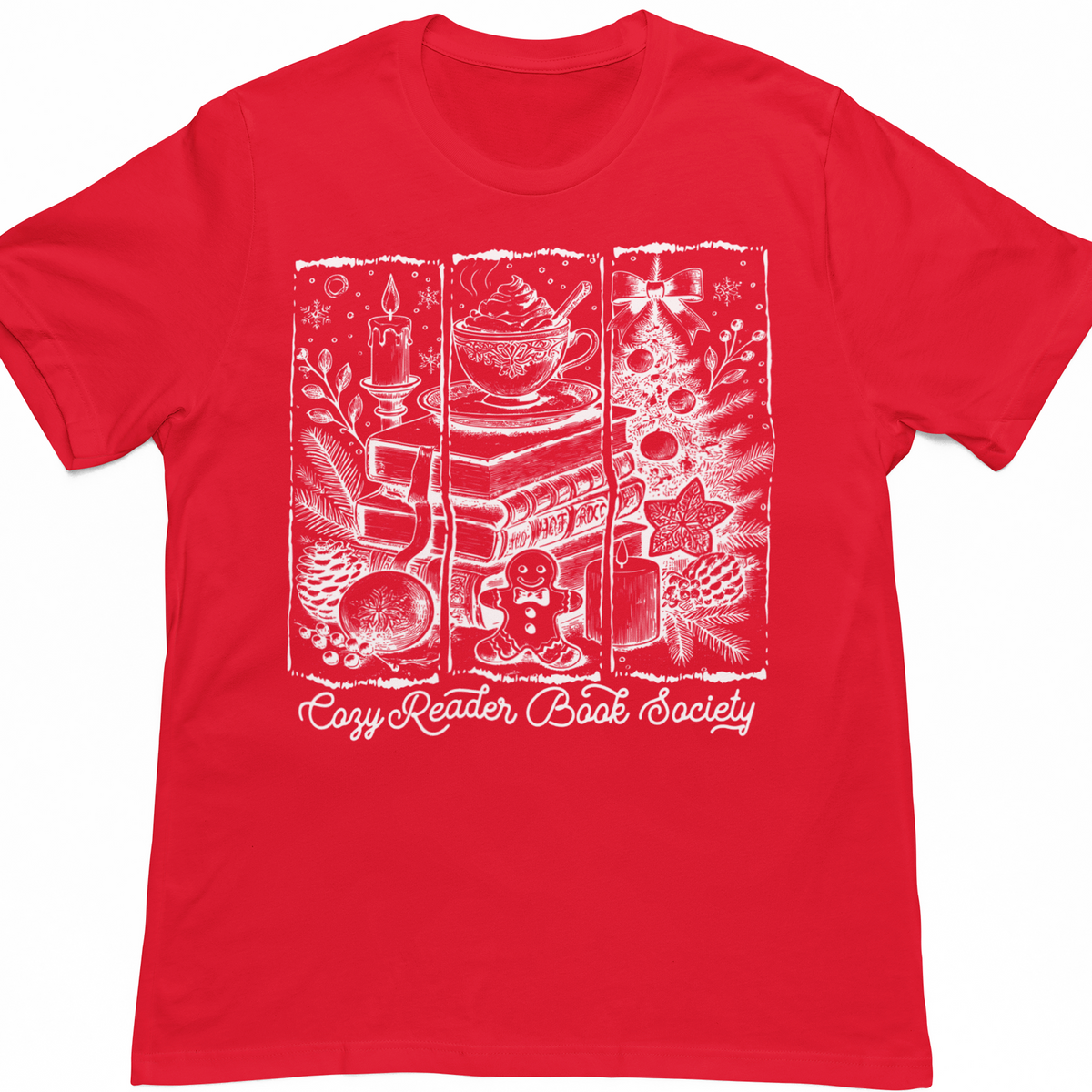 Cozy Reader Book Society Unisex T-Shirt