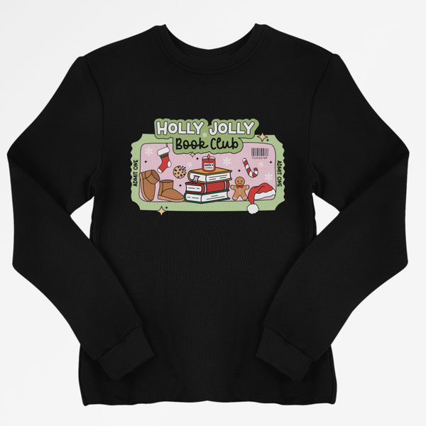 Holly Jolly Book Club Unisex Sweatshirt
