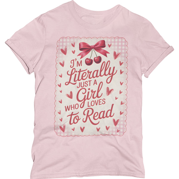 Just A Girl Who Loves To Read Unisex T-Shirt