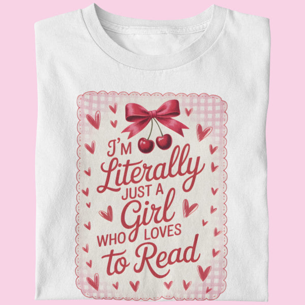 Just A Girl Who Loves To Read Unisex T-Shirt