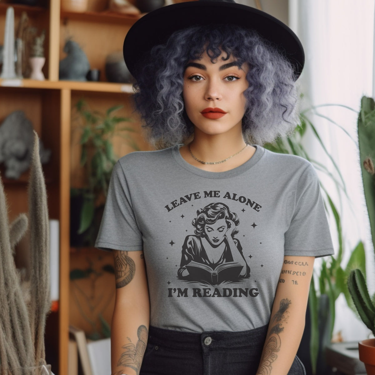 Leave Me Alone I'm Reading Unisex T-Shirt