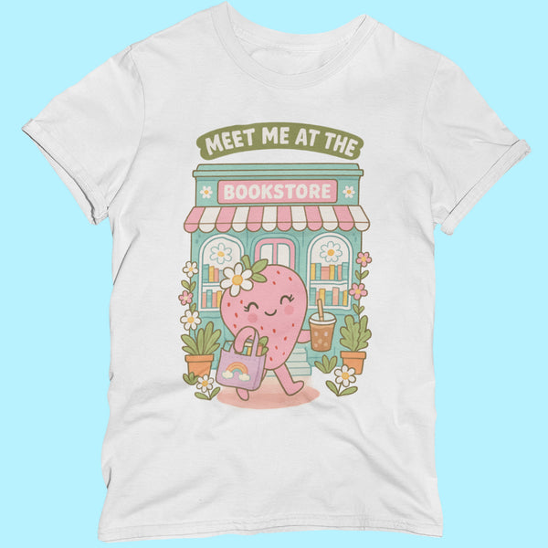 Meet Me At The Bookstore Unisex T-Shirt