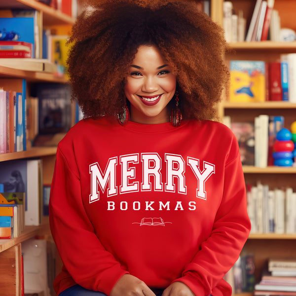 Merry Bookmas Unisex Sweatshirt