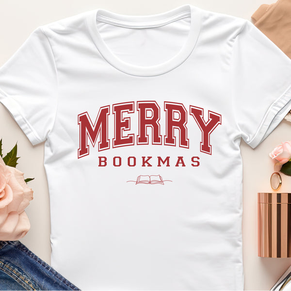 Merry Bookmas Unisex T-Shirt