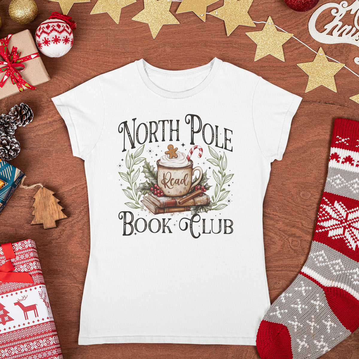 North Pole Book Club Unisex T-Shirt