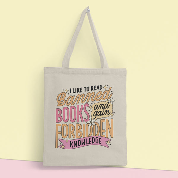Read Banned Books Tote Bag