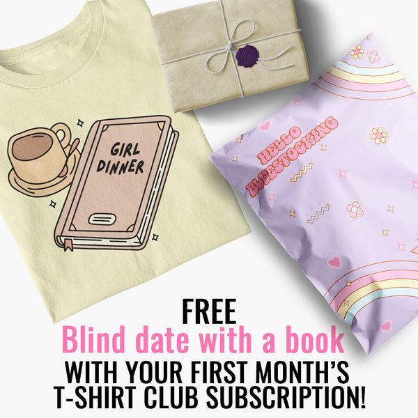 Book Lovers Monthly T-Shirt Club