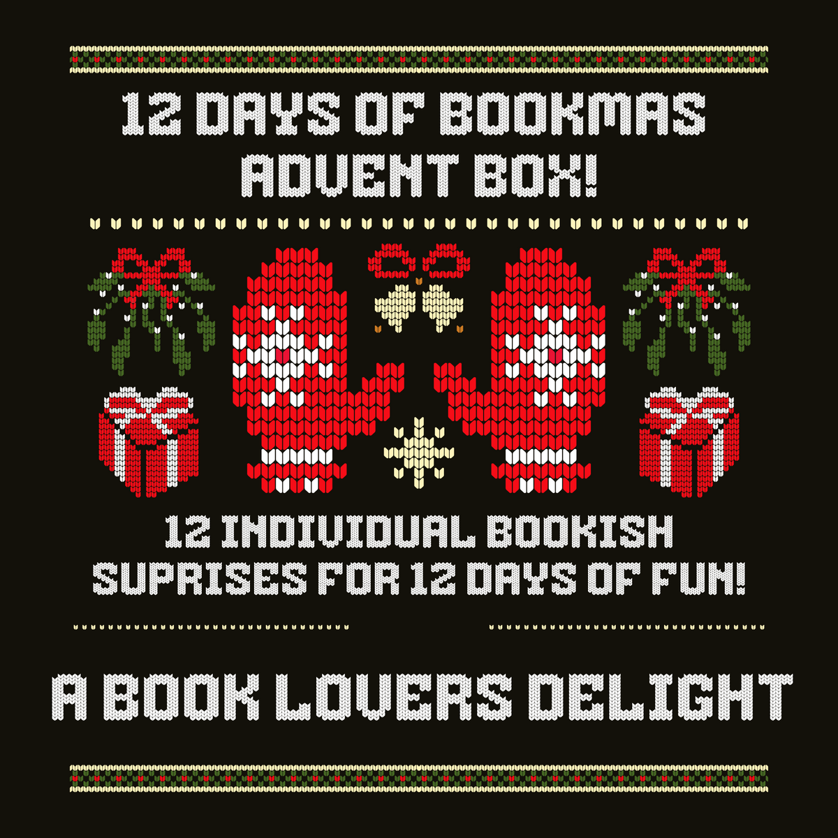 12 Days Of Bookmas Advent Box