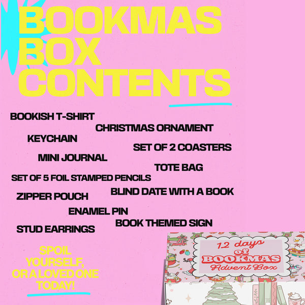 12 Days Of Bookmas Advent Box