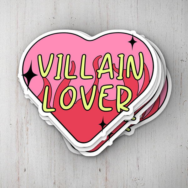 Villain Lover Vinyl Sticker
