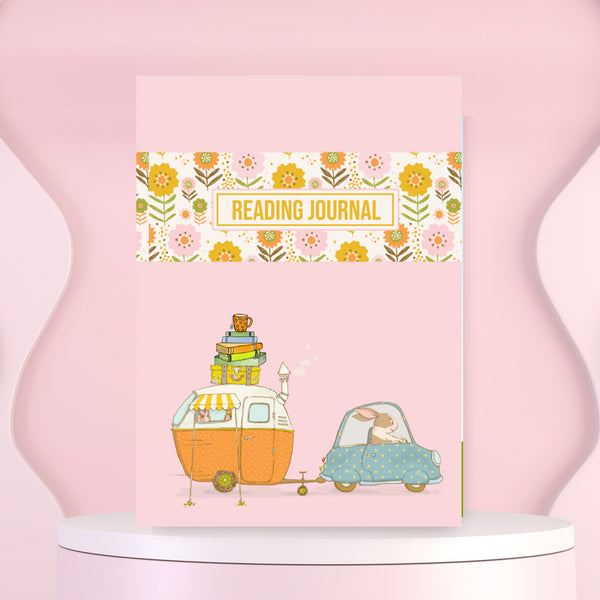 Soft Cover Reading Journal - Floral