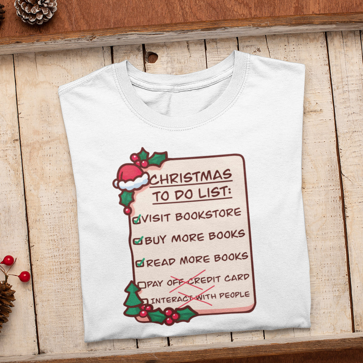 Christmas To-Do List Unisex T-Shirt