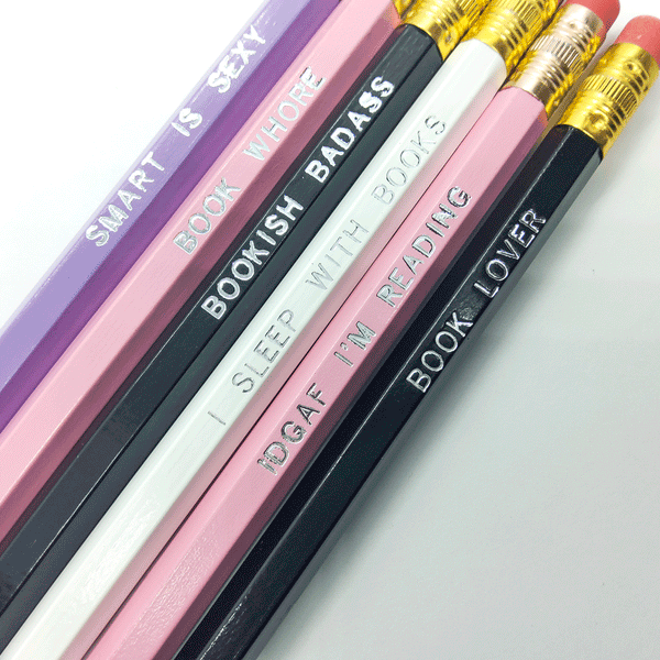 Bookish Badass Pencil Set