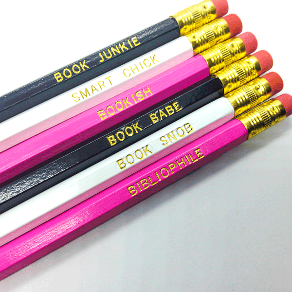 Book Junkie Pencil Set