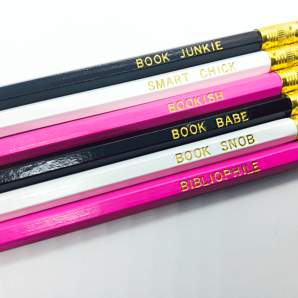 Book Junkie Pencil Set