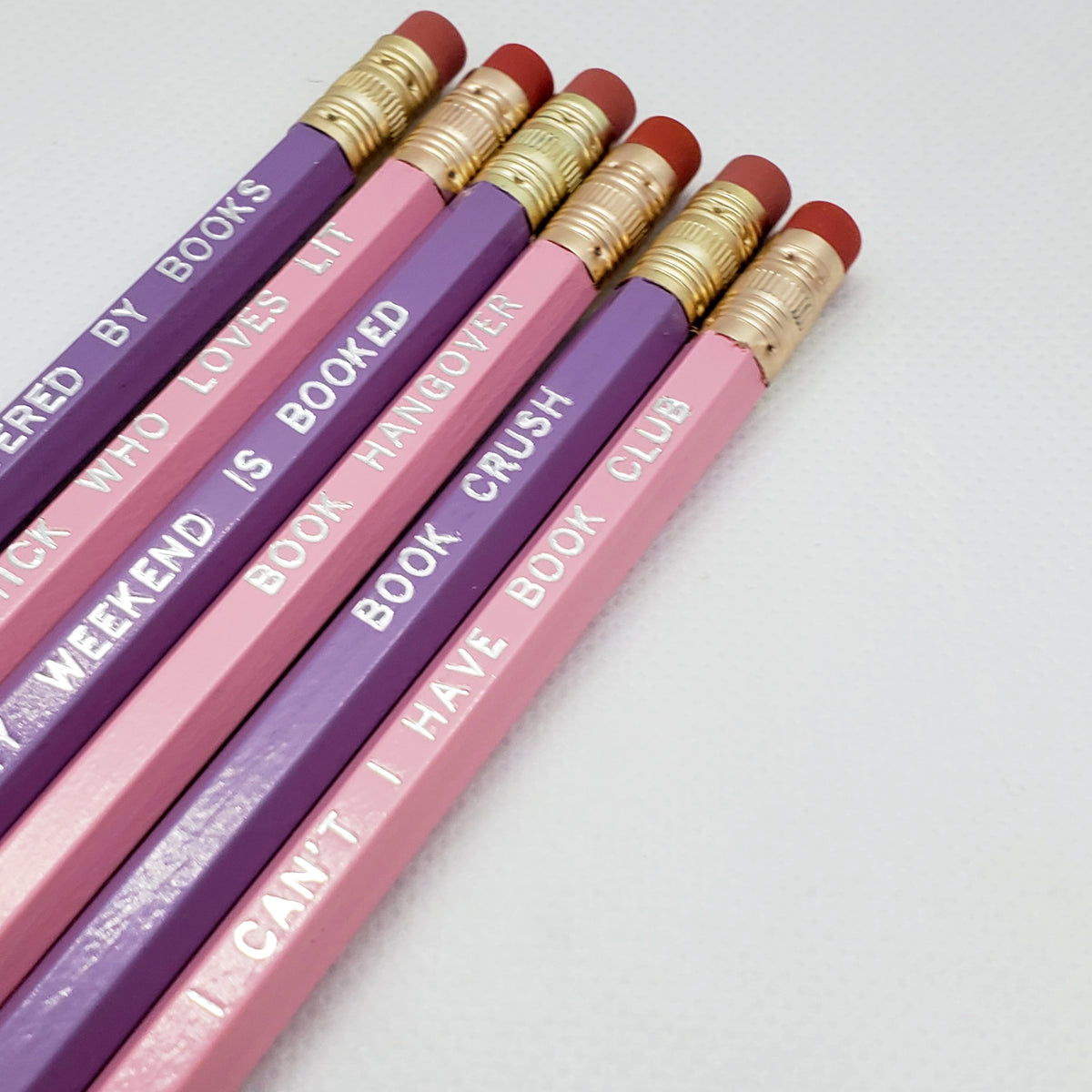 Book Lover Pencil Set