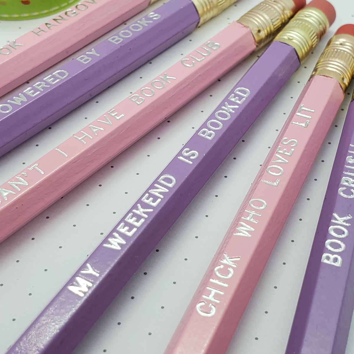 Book Lover Pencil Set