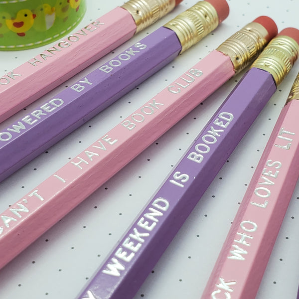 Book Lover Pencil Set