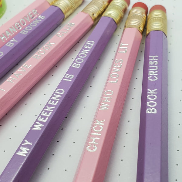 Book Lover Pencil Set