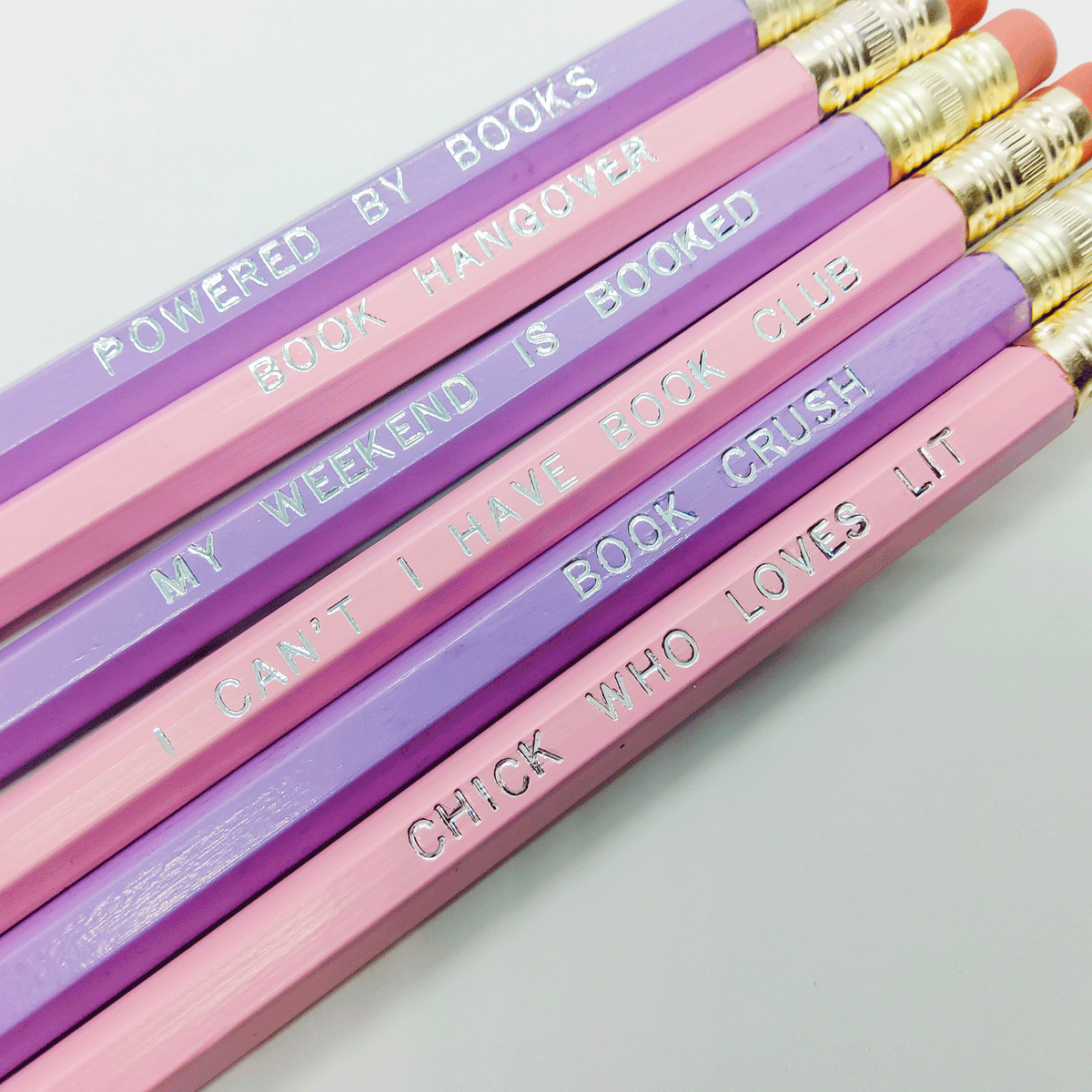 Book Lover Pencil Set