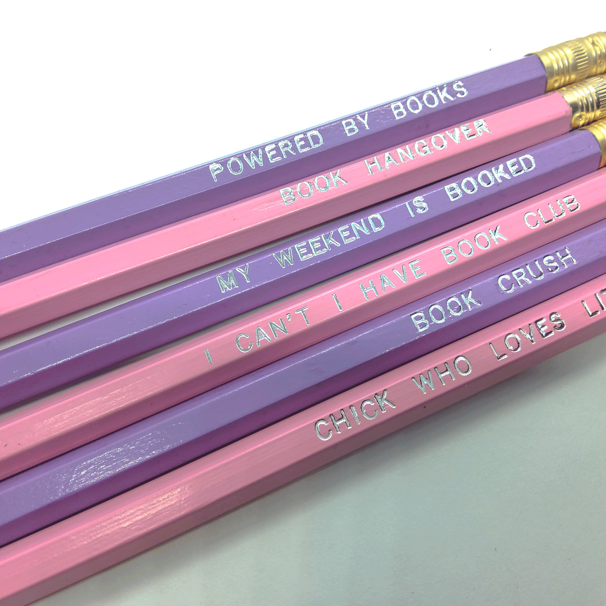 Book Lover Pencil Set